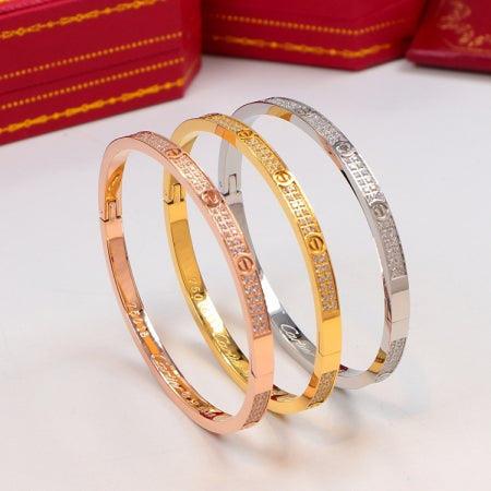 X3B11K2K  Popular 2-row diamond bracelet