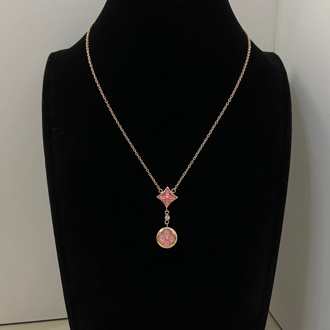 X5N76E18X Popular  Necklaces(mini flower）