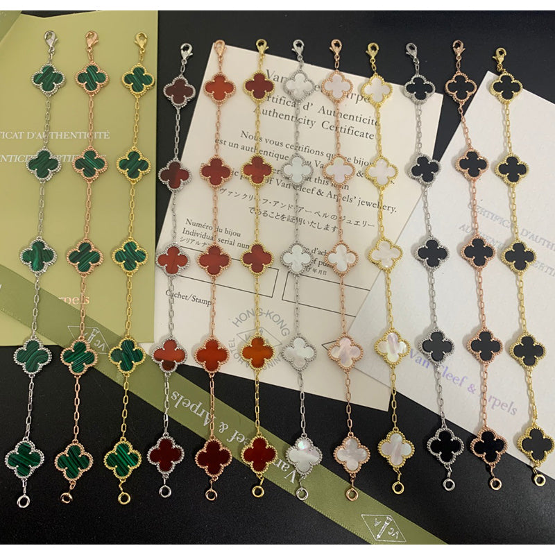 X5X53VA180K  Popular bracelets 5 flowers normal size1.5cm flower