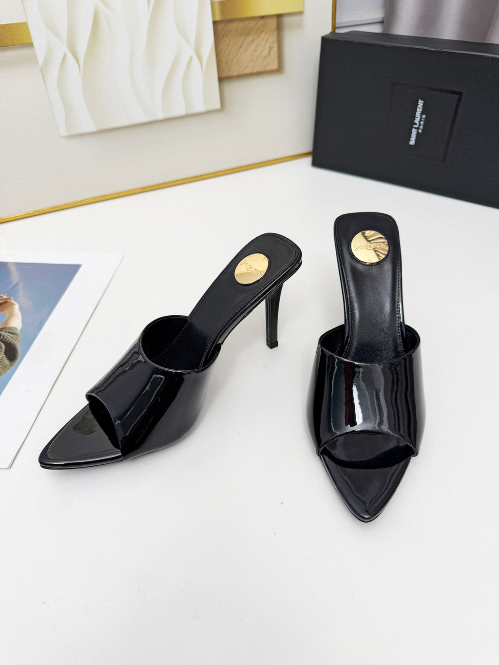 Z2P36SL6 Popular high-quality leather Shoes(heel-height 9cm)