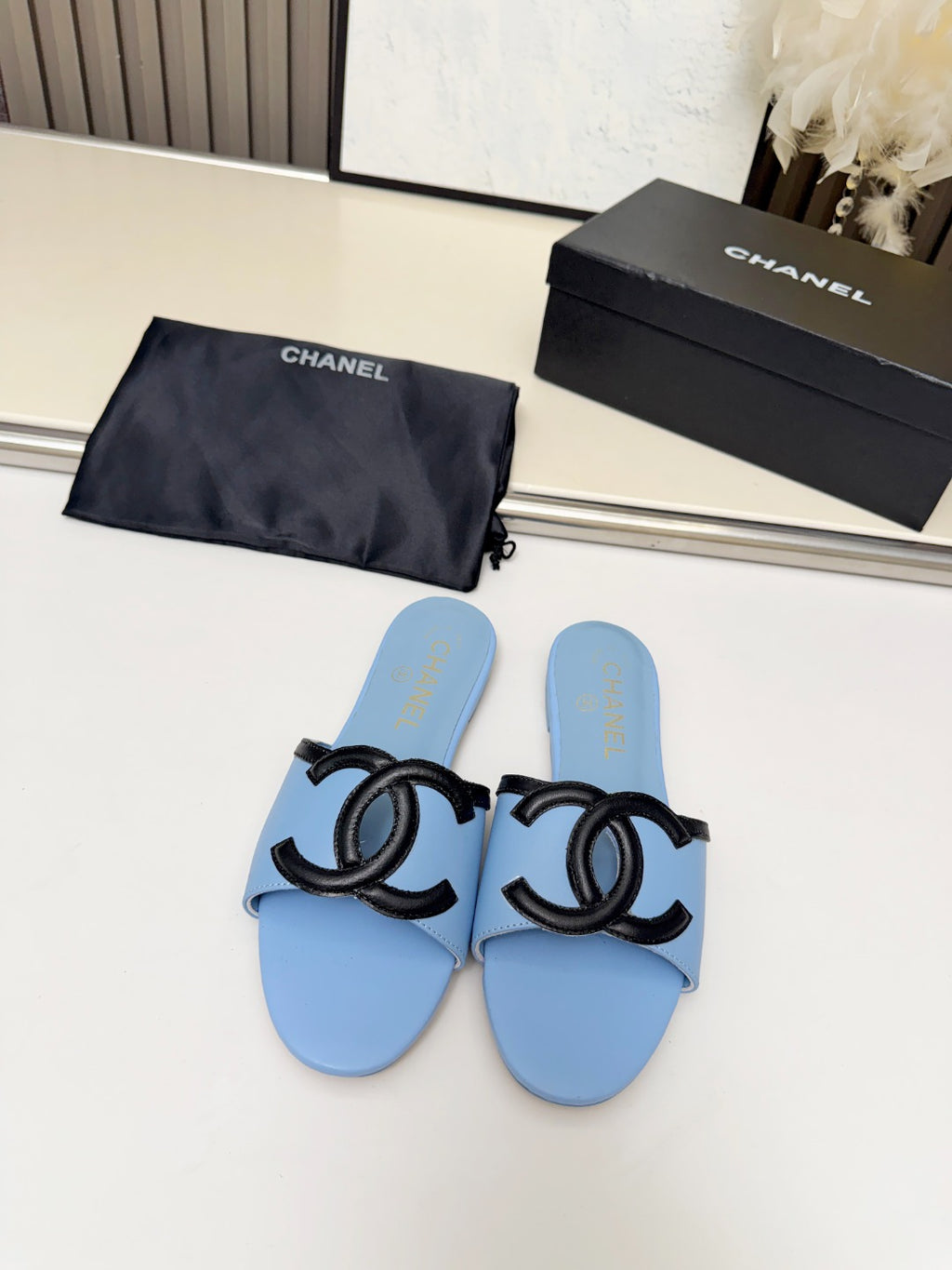ZPX76C6  Popular high-quality leather slippers