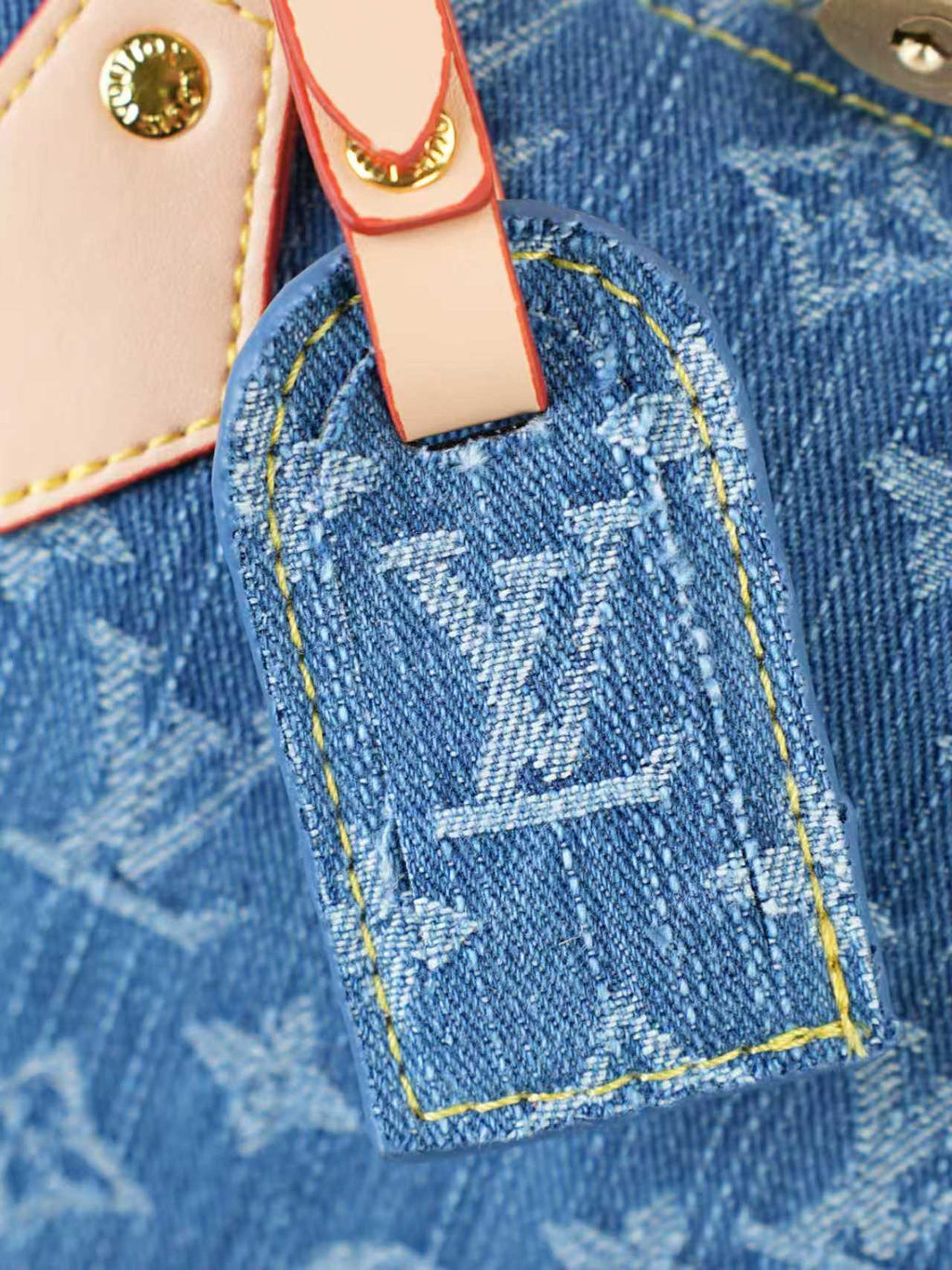 B1R46E1 Popular denim cloth luggage bag