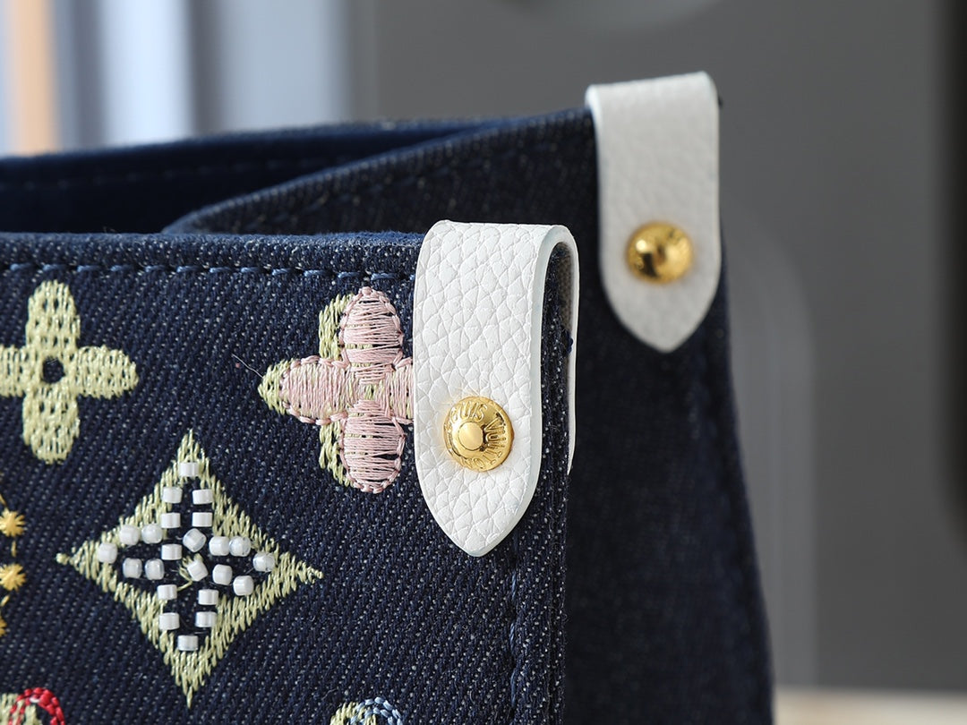 B1R15E22 Popular  genuine leather embroidered bag