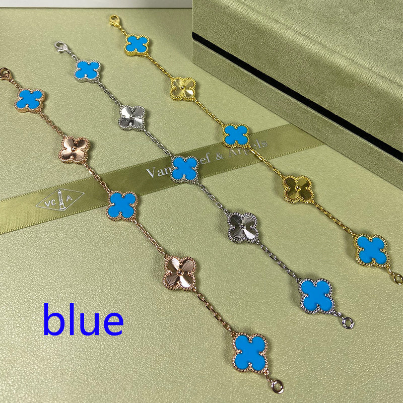 X5X94VA181K  Popular bracelets  5 flowers normal size1.5cm flower