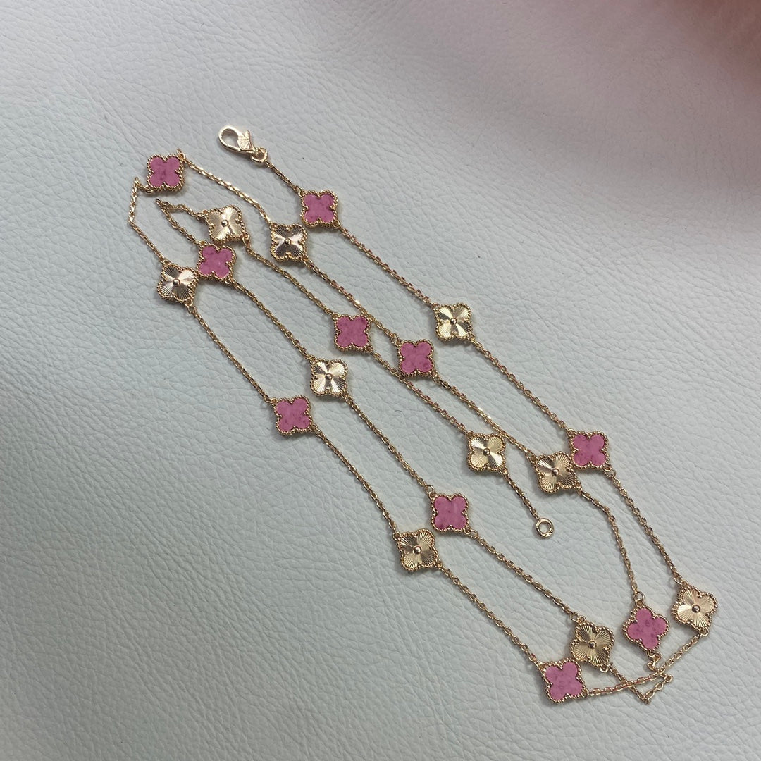 X5Q85VA260X Popular 10 flower necklaces