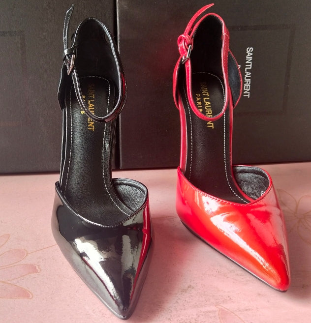 Z2XSL158 Popular leather high heels（patent leather）