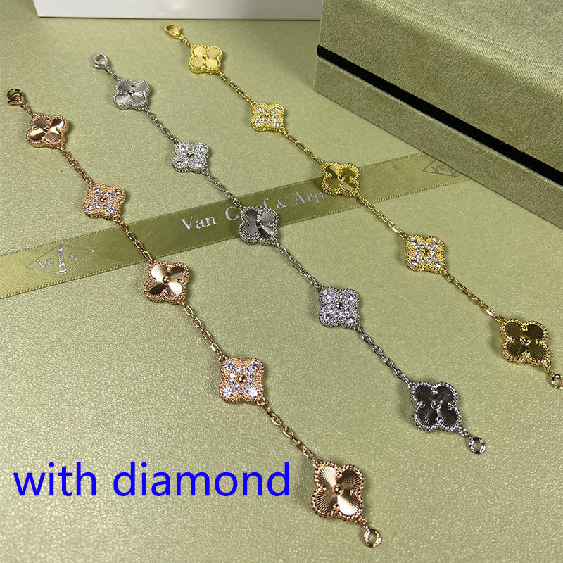 X5X94VA181K  Popular bracelets  5 flowers normal size1.5cm flower