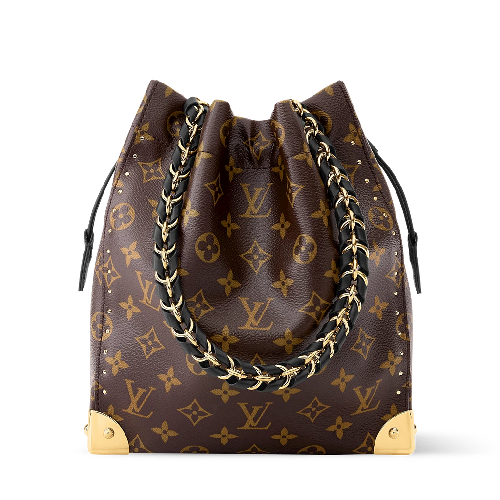 B1R76E26 Trendy classic high-quality coated canvas bags