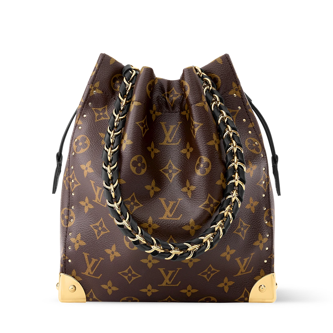 B1R76E26 Trendy classic high-quality coated canvas bags