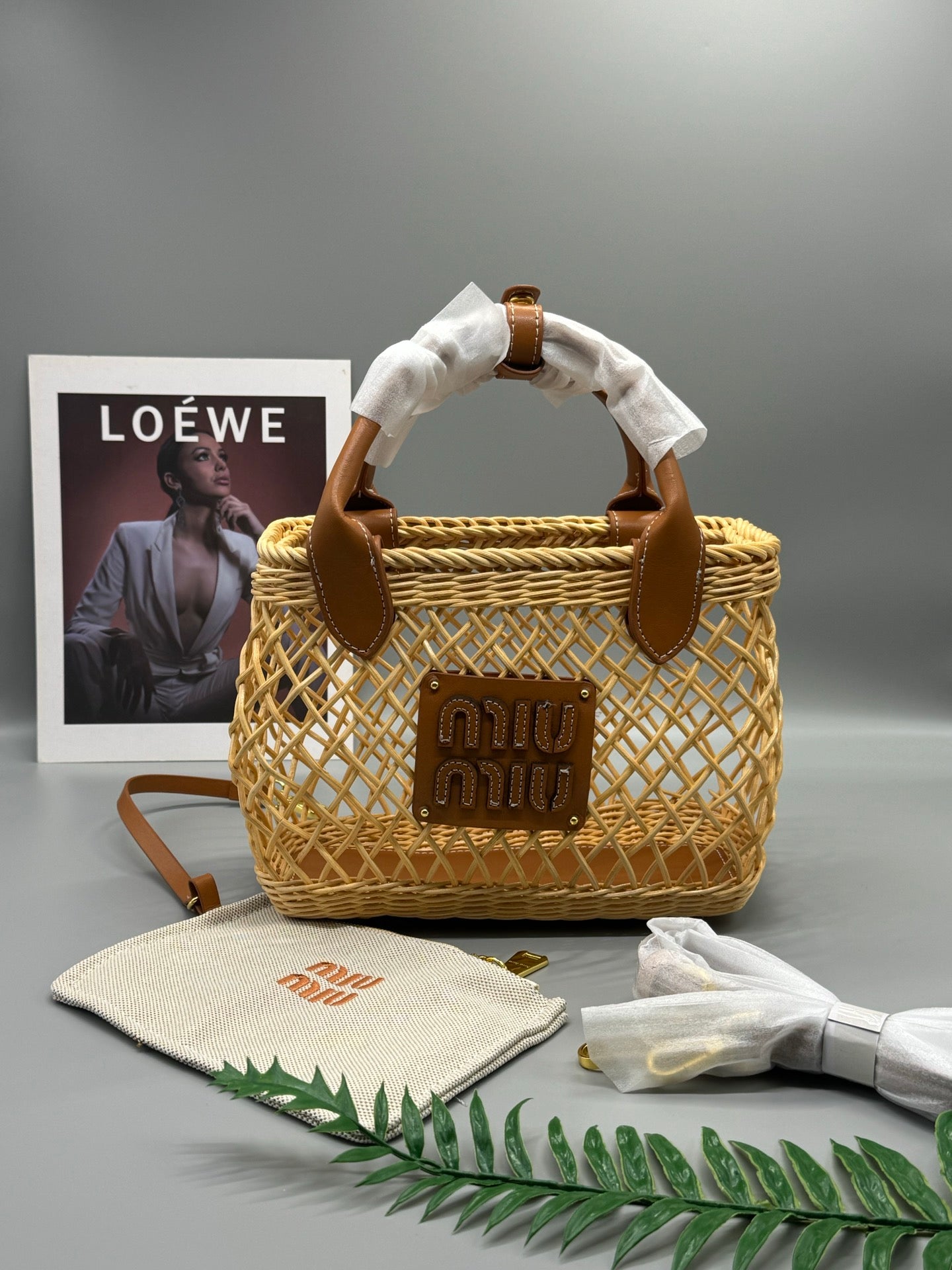 B1R175A2 Popular  woven handbag