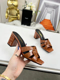 Z2Z85SL35  Popular leather High heels(Heel height 6.5CM)