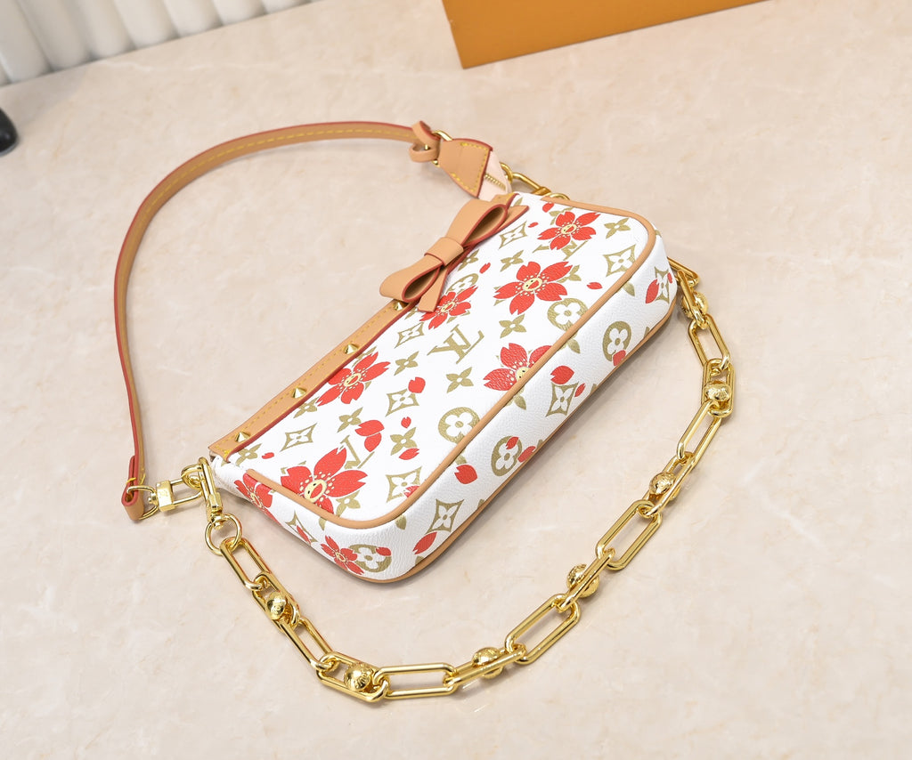 B1P46E43 Popular leather bag