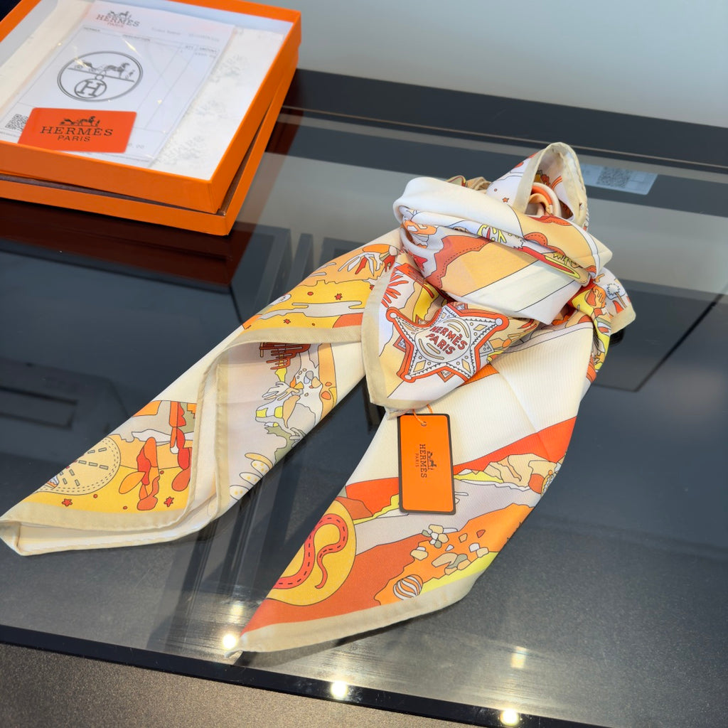 W1N46H22 Popular Silk Scarve