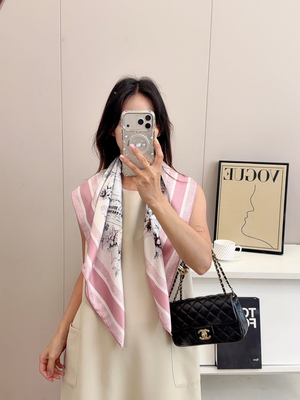 W1N36D21 Popular Silk Scarve