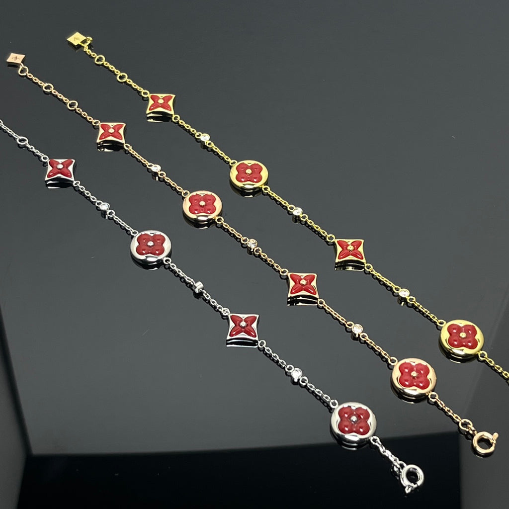 X5N76E45K Popular  Bracelets(mini 4 flower)
