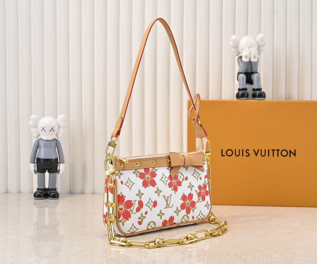 B1P46E43 Popular leather bag