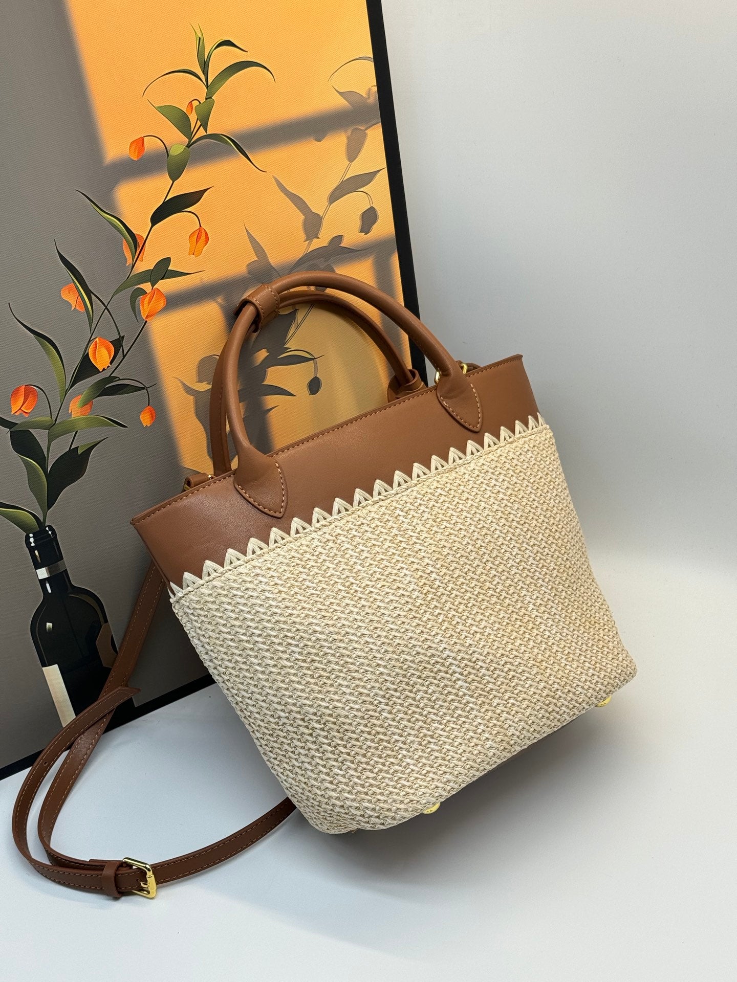 B1N46P11 Popular woven bag