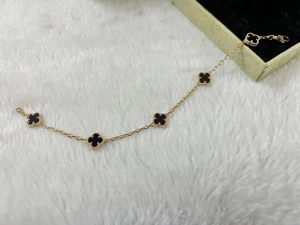 X5X94VA183K  Popular bracelets 6 flowers mini size 0.9cm flower