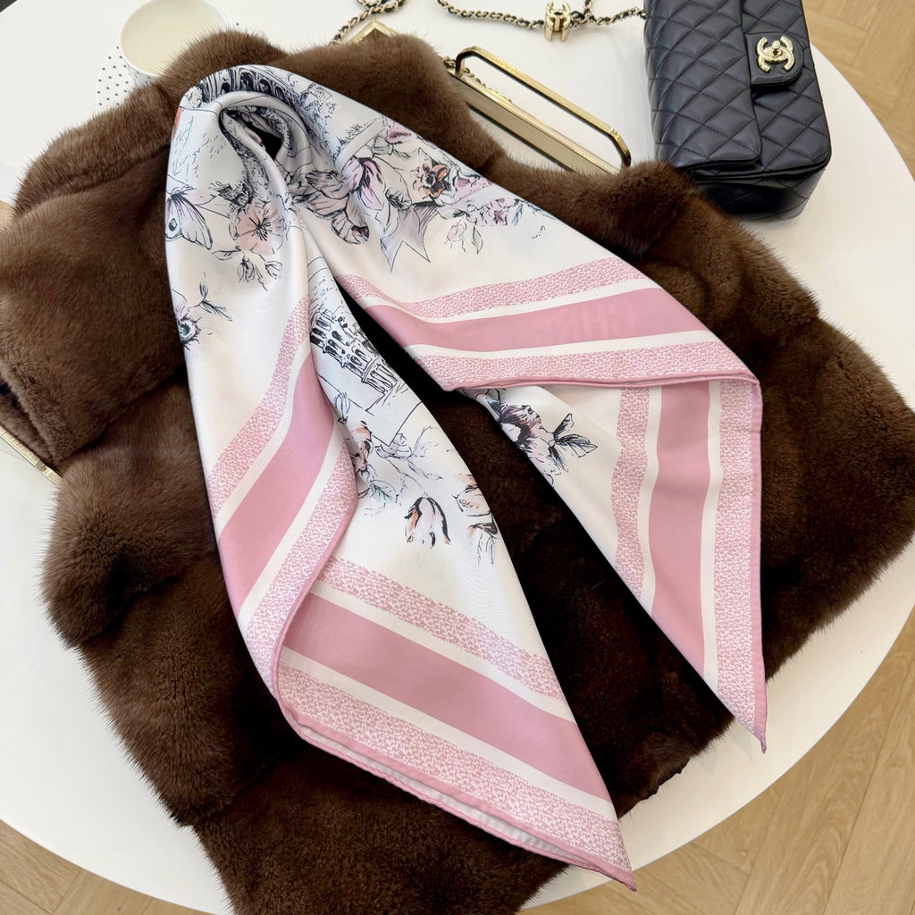 W1N36D21 Popular Silk Scarve