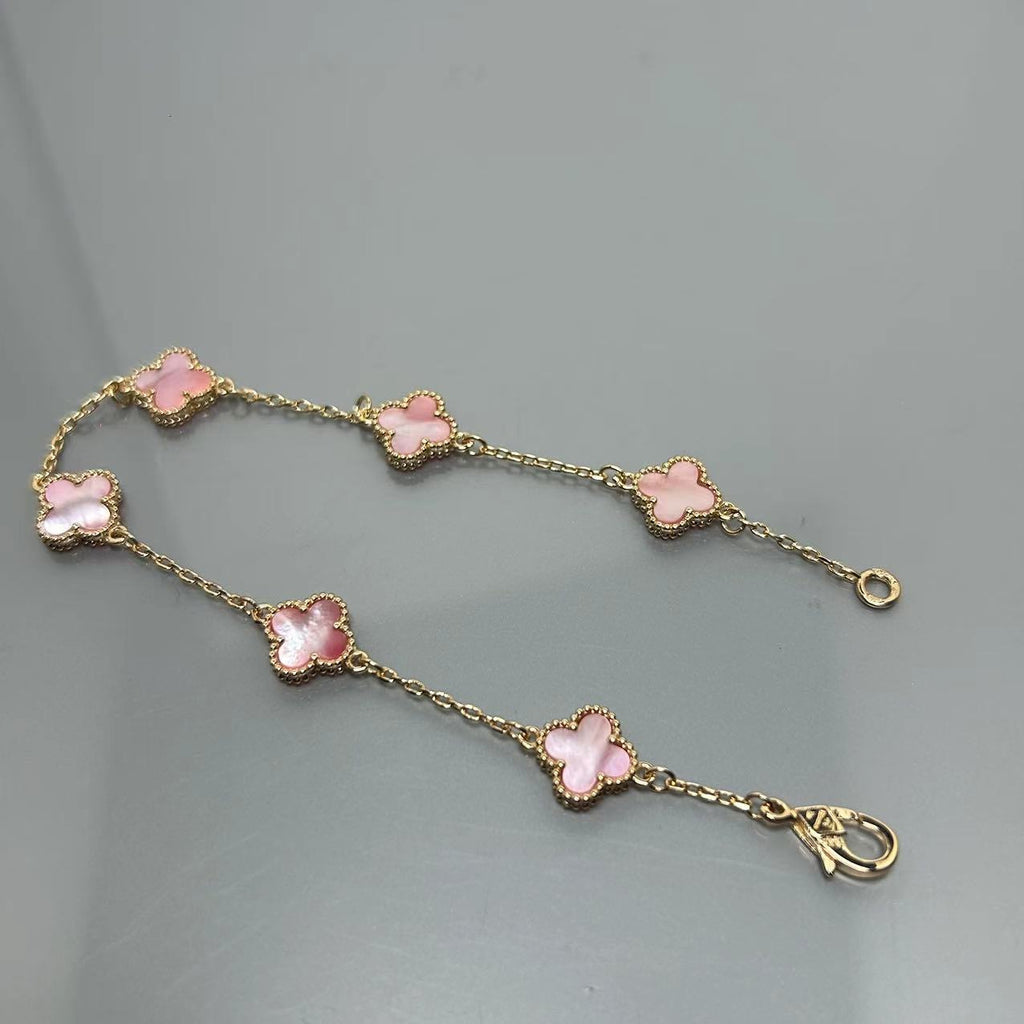 X5X94VA183K  Popular bracelets 6 flowers mini size 0.9cm flower