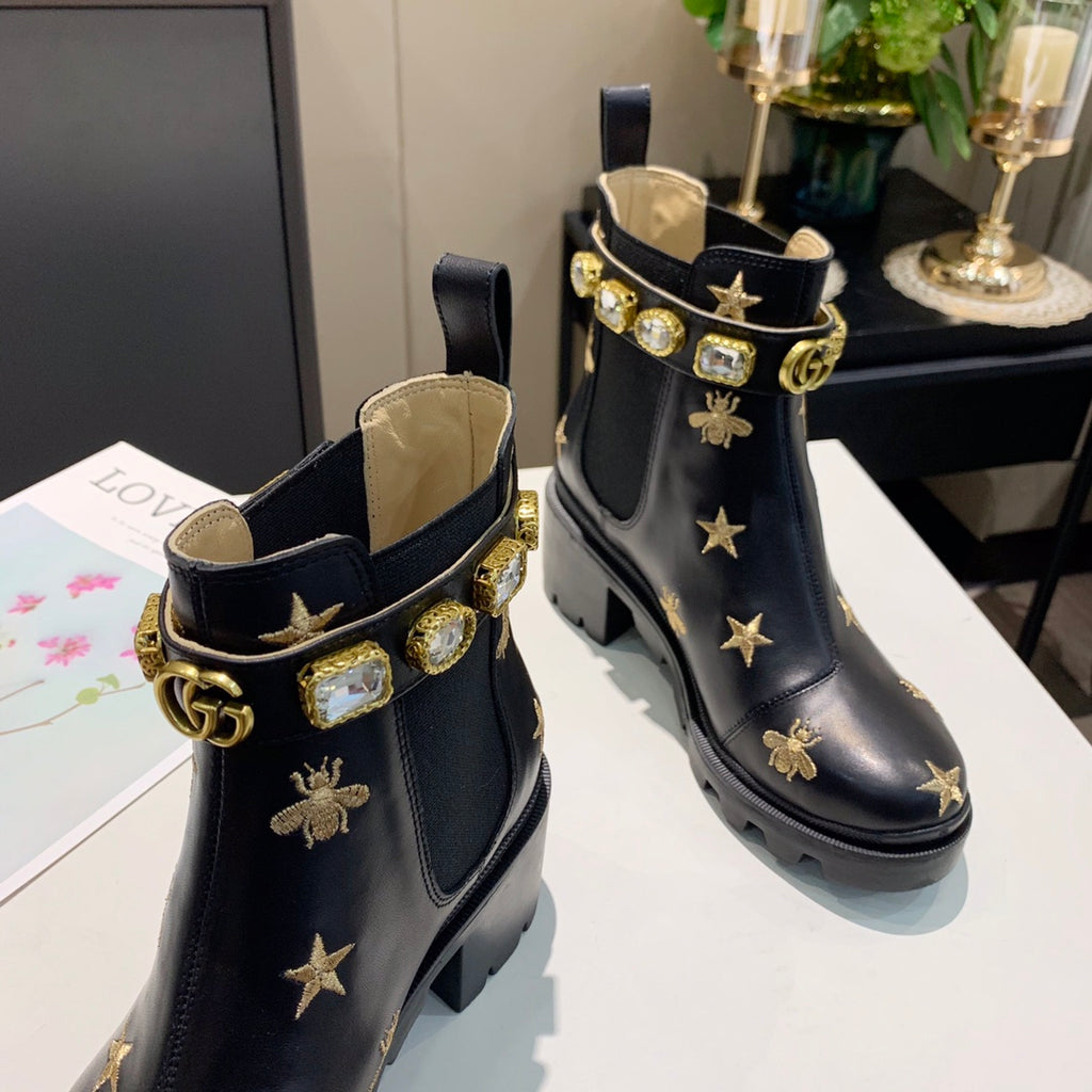 Z2XB199 Popular leather boot (top layer leather lining)