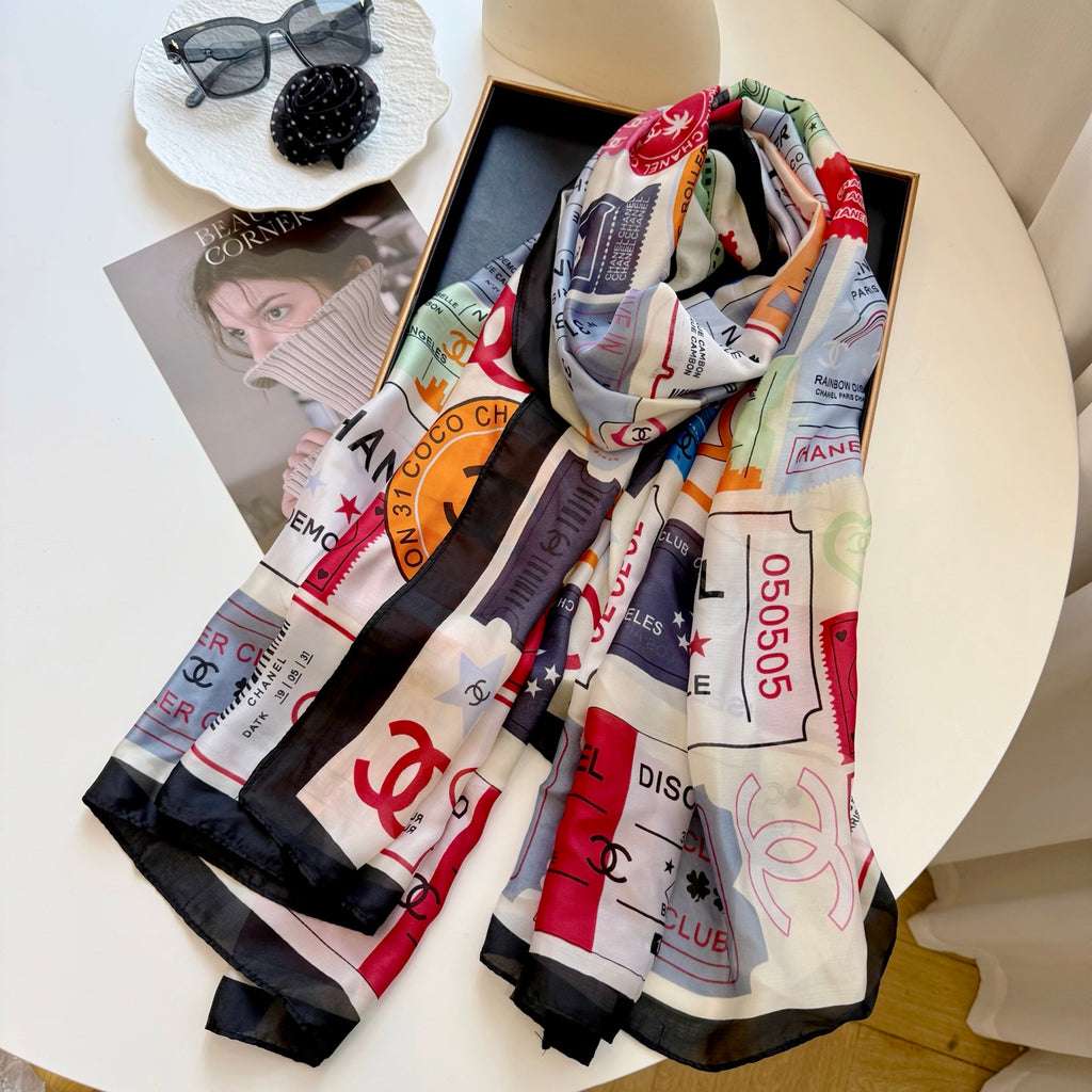 W1Z35C198  Popular Silk Scarve