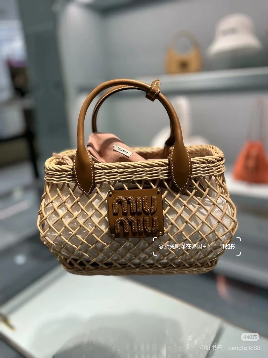 B1R175A2 Popular  woven handbag