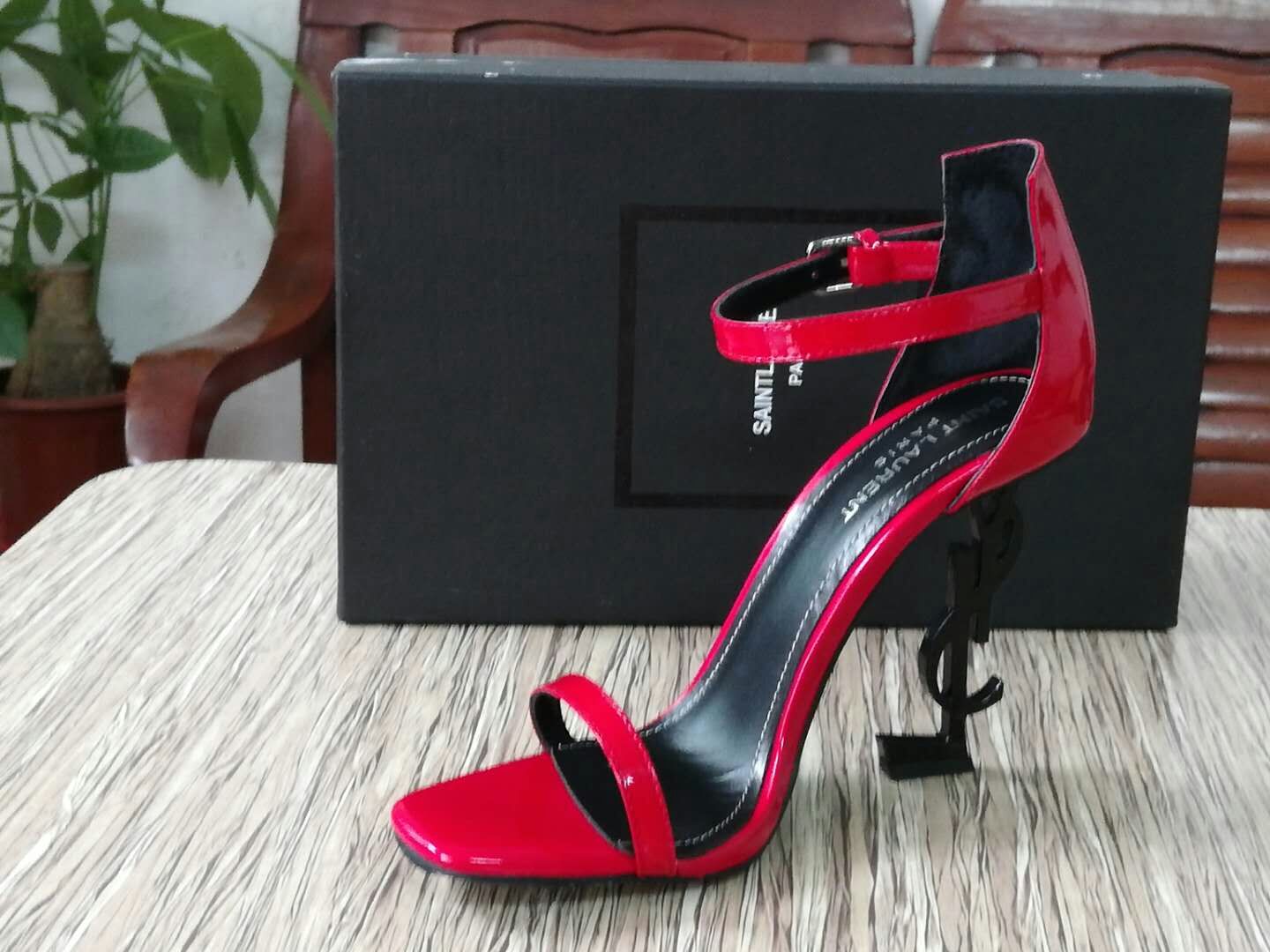 Z2XSL145 Popular leather high heels