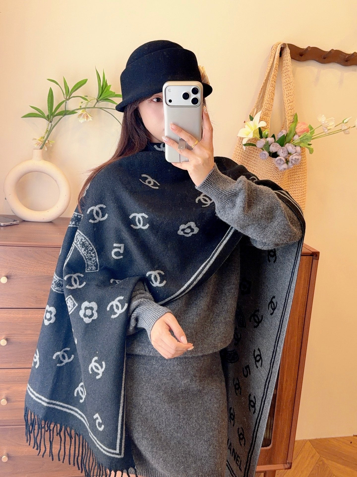 W1R86C55 Popular Winter Scarves