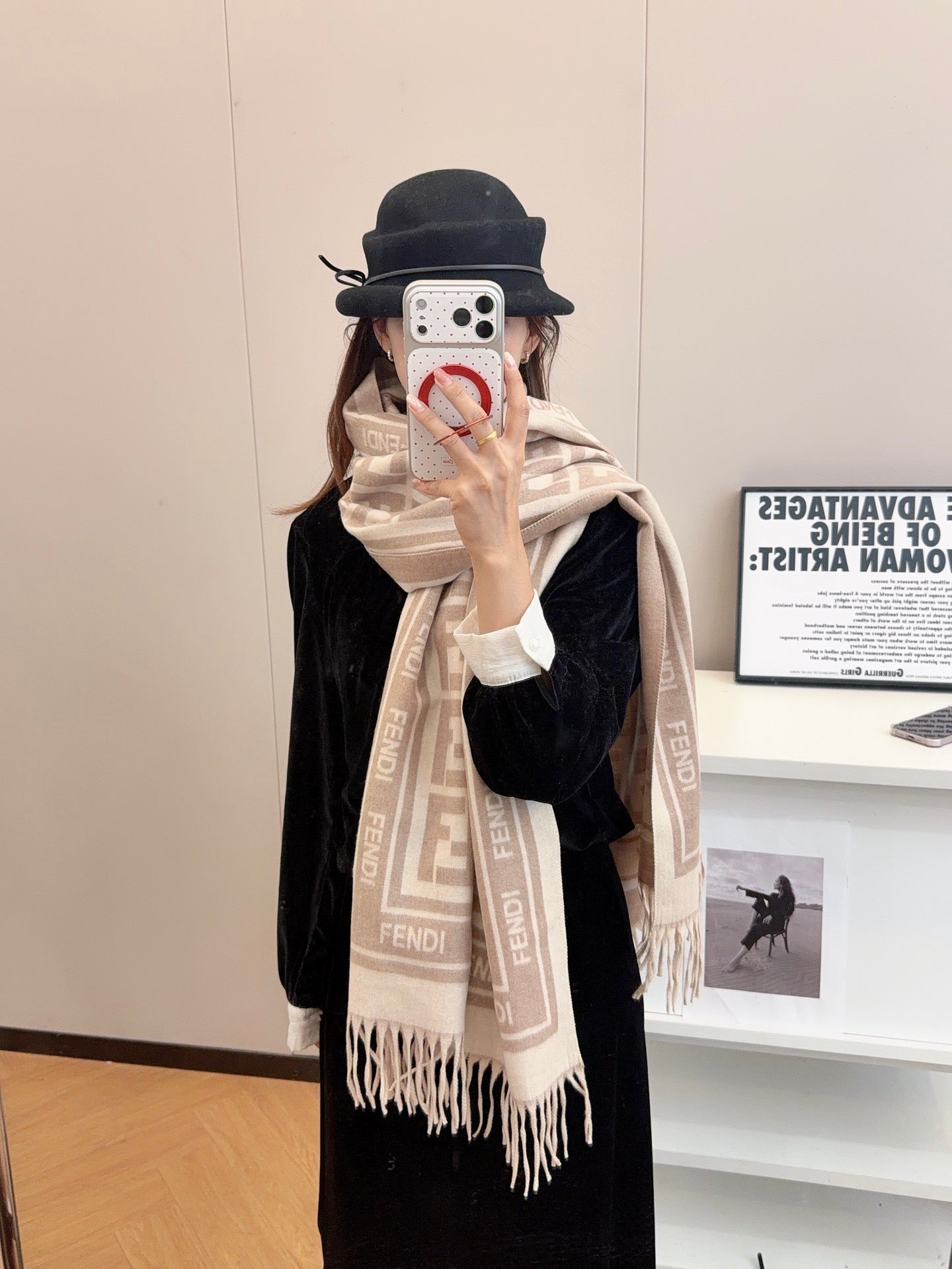 W1R86F3 Popular Winter Scarves