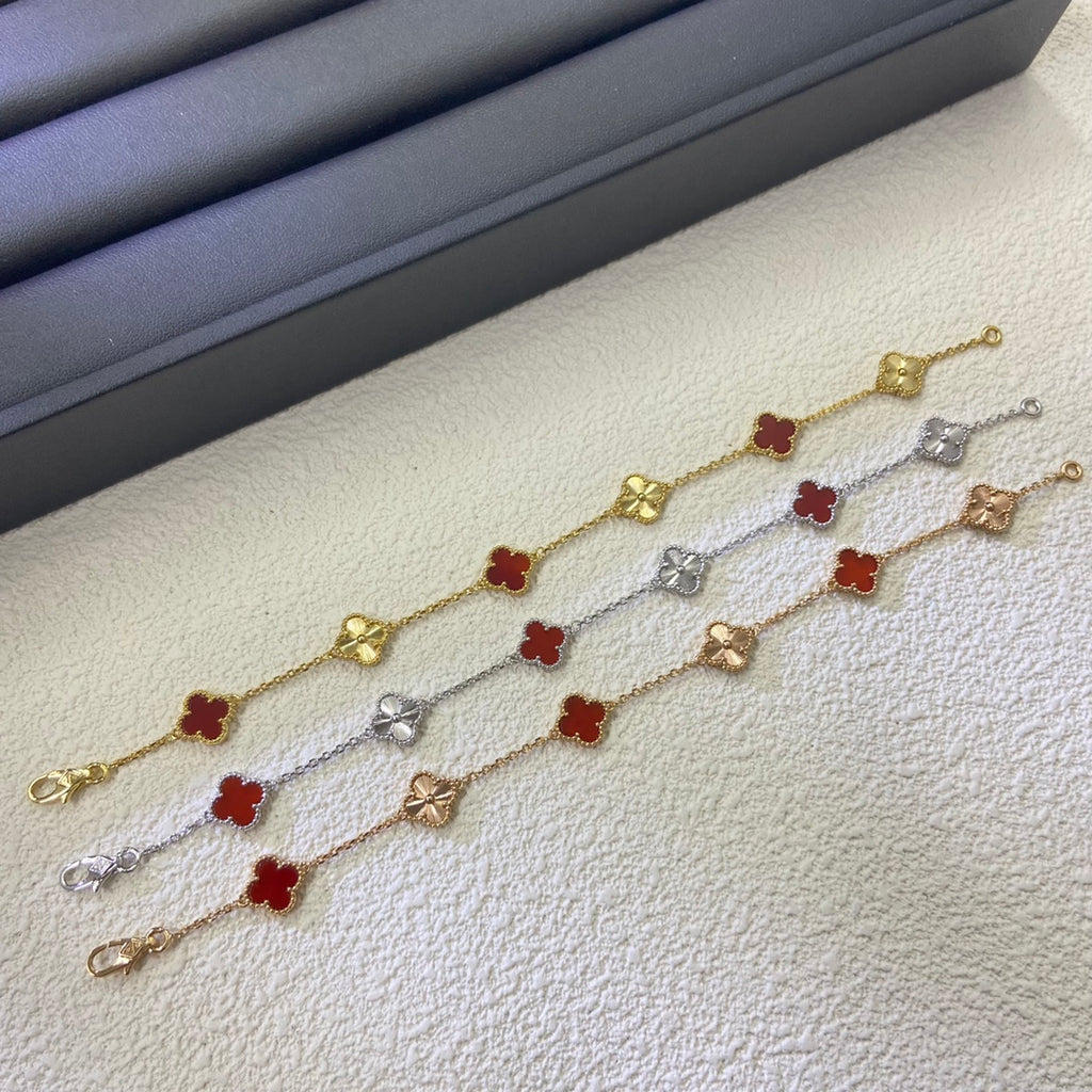 X5X63VA190K  Popular  6 flowers bracelets+2 flowers earrings