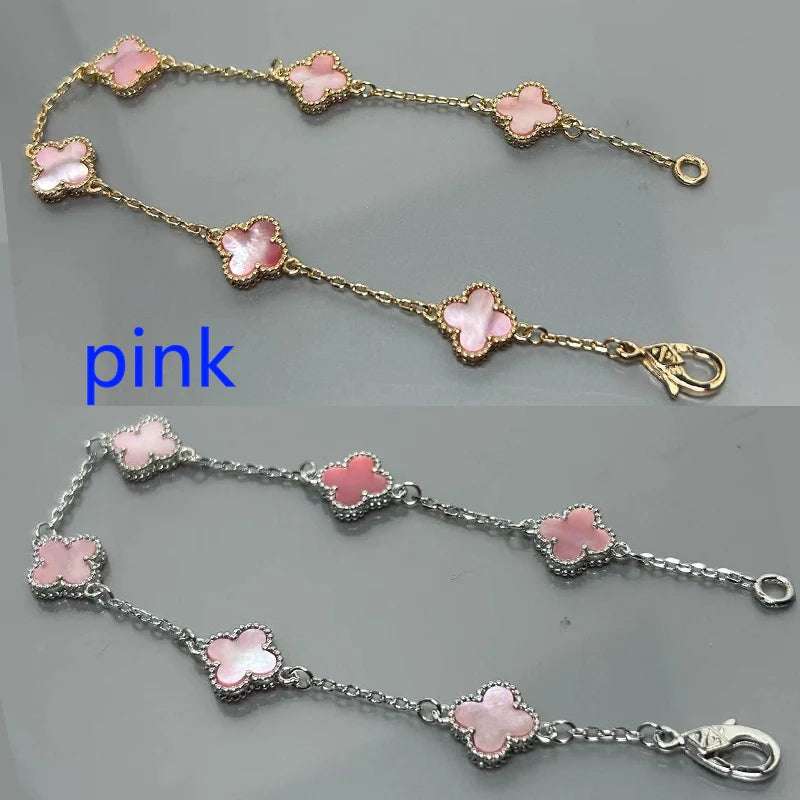 X5X94VA183K  Popular bracelets 6 flowers mini size 0.9cm flower