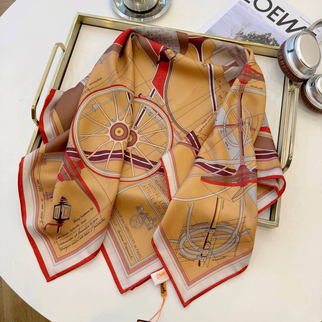 W1N36H5 Popular Silk Scarve