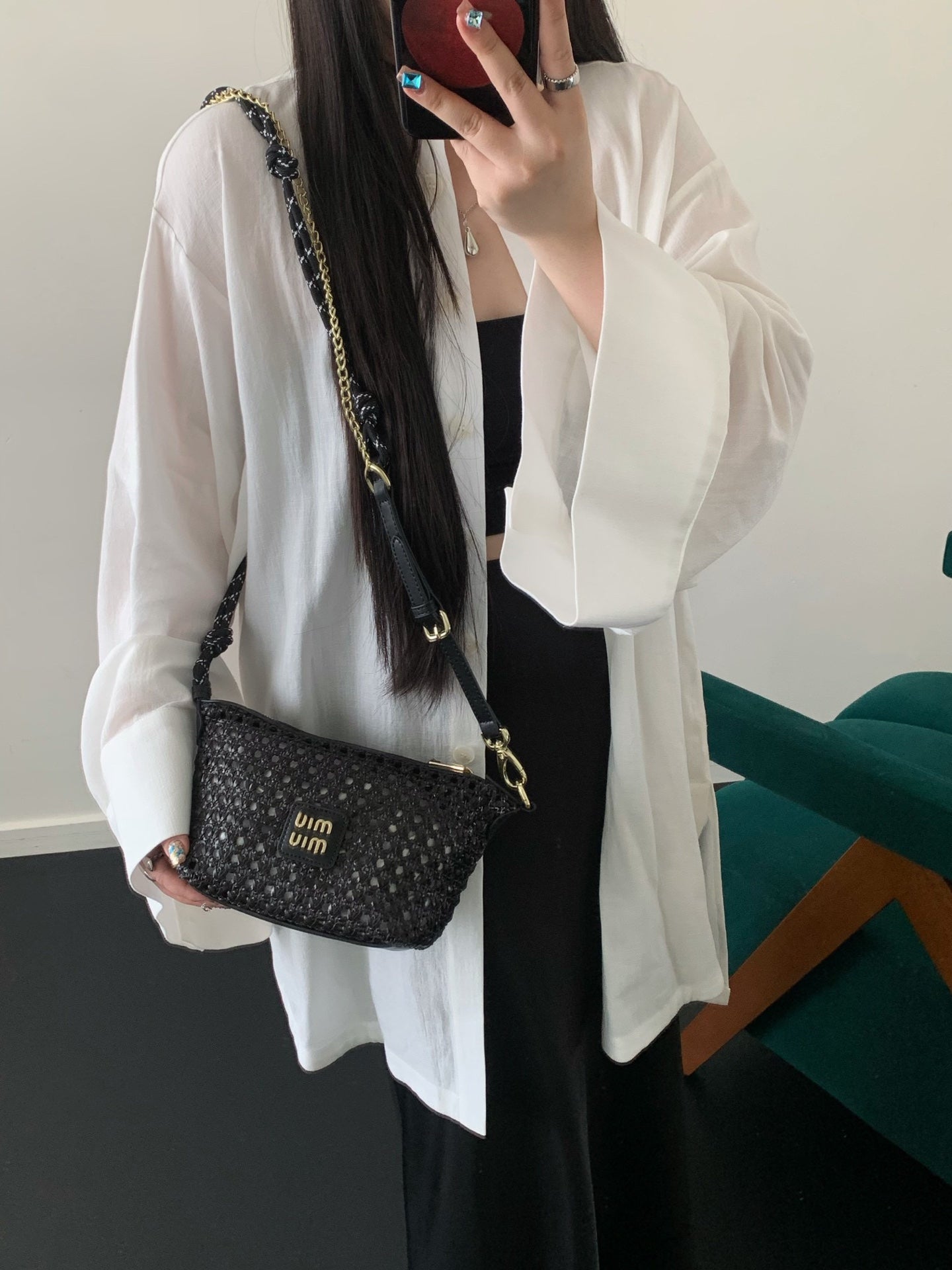 B1P36A51 Popular woven bag
