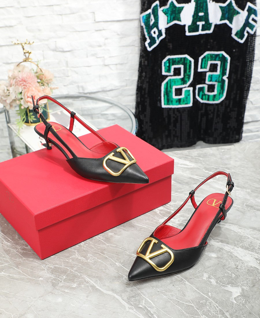 Z2R45VL19 Popular leather  High heels