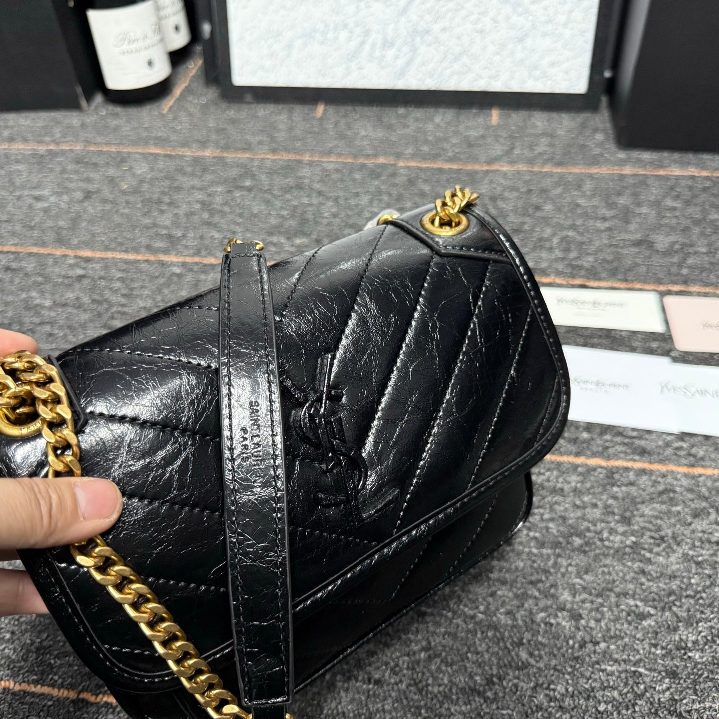 B1R76SL17 Popular leather bag