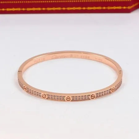 X3B11K2K  Popular 2-row diamond bracelet