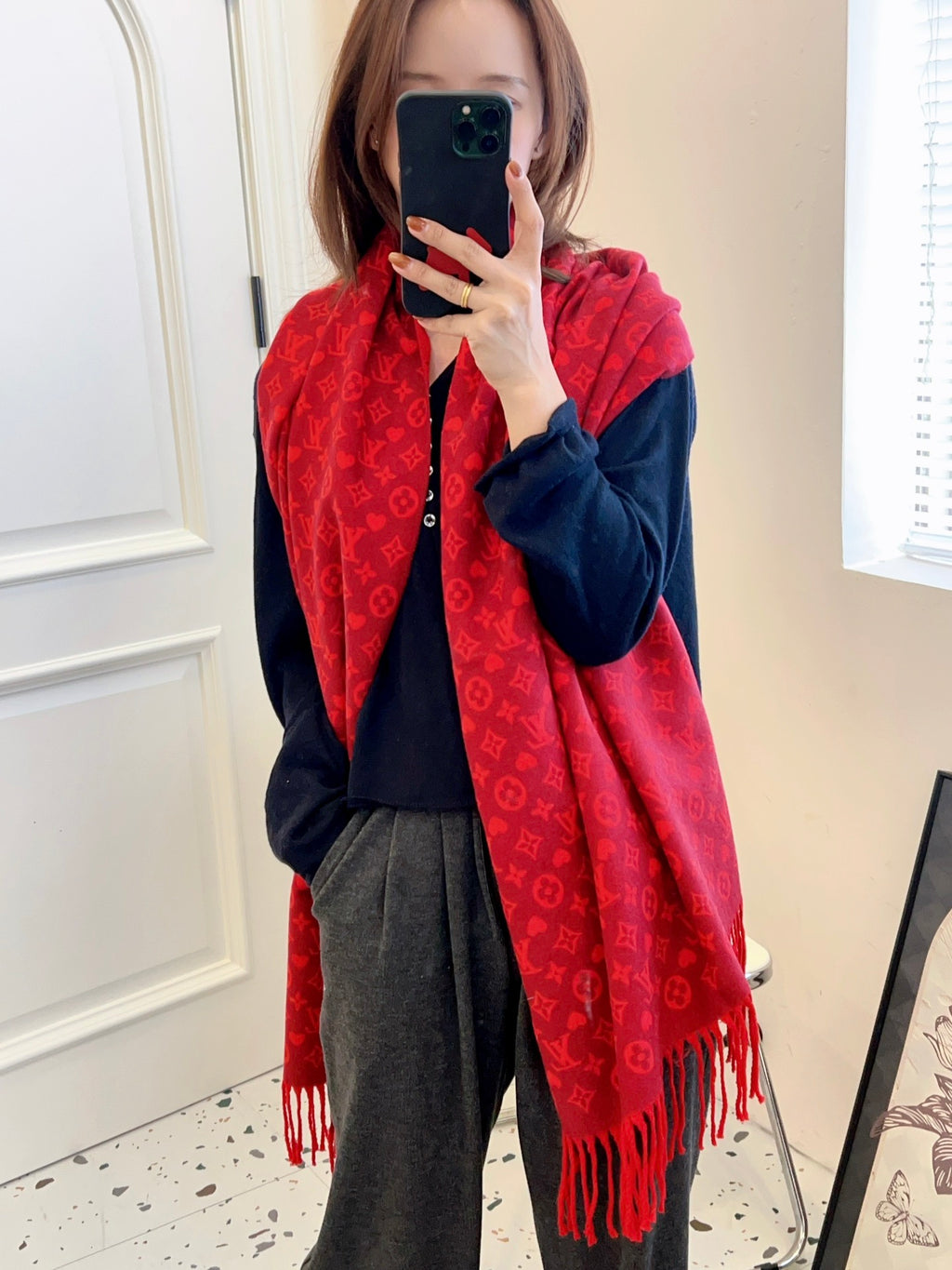W1R86E31 Popular Winter Scarves