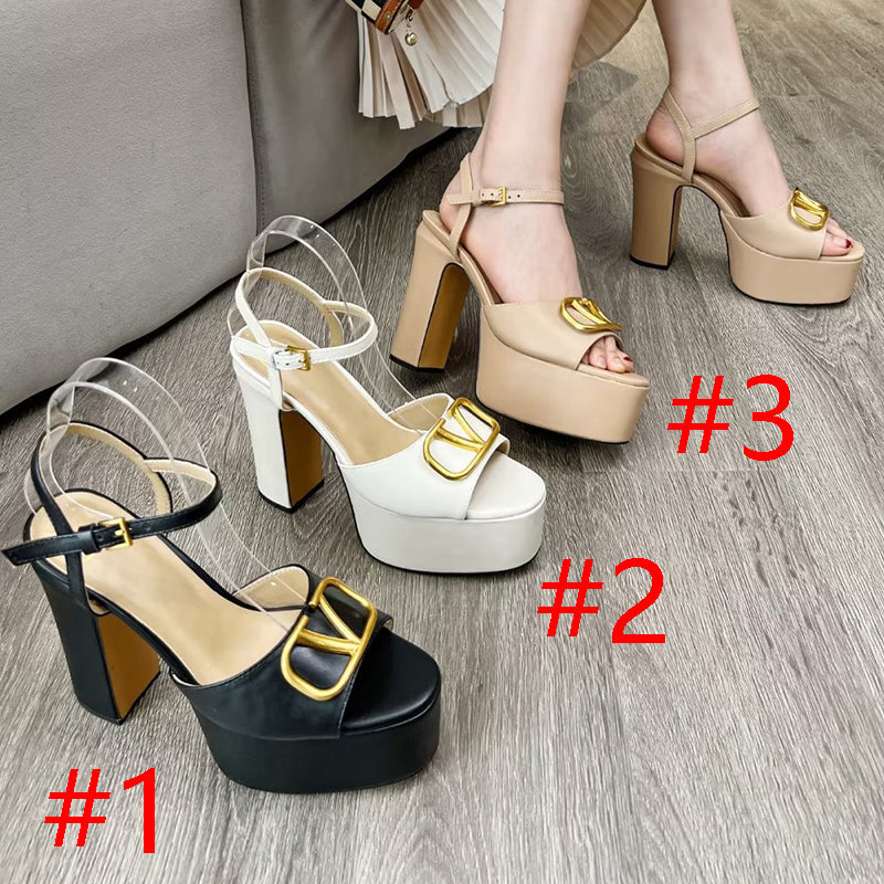 Z2YVL26 Popular leather  High heels