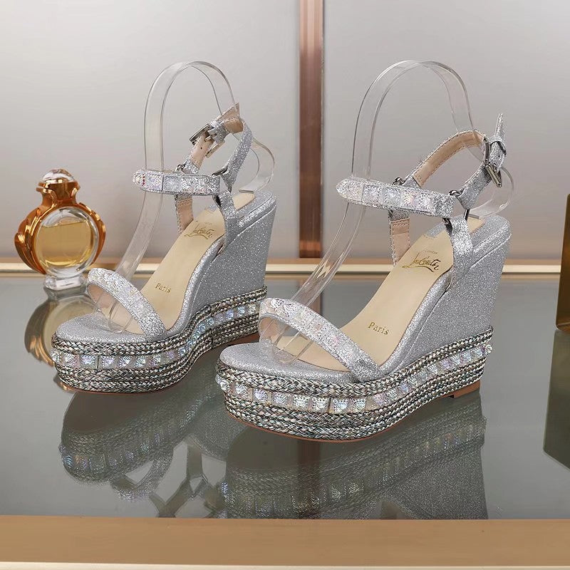 Z2ZA50 Popular leather High heels 12cm heel