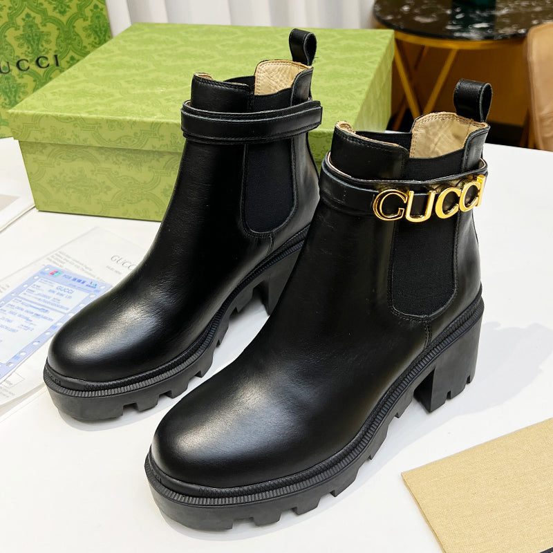Z2XB197 Popular leather boot (top layer leather lining)