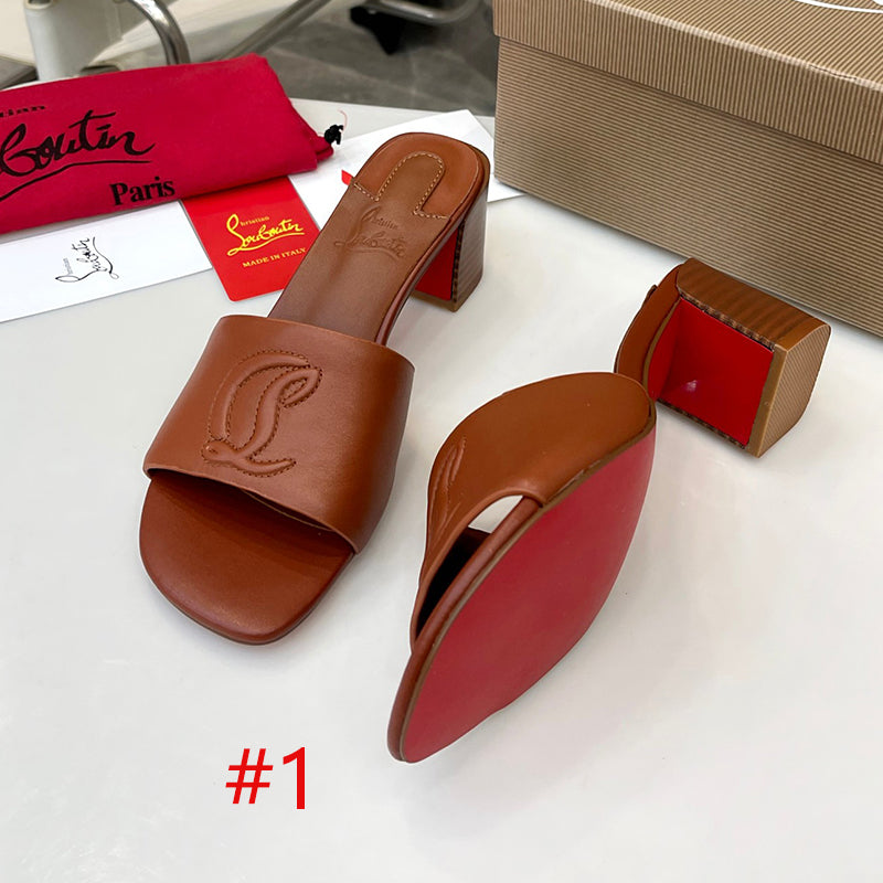 Z2XA28 Popular leather High heels  Heel height 5.5cm