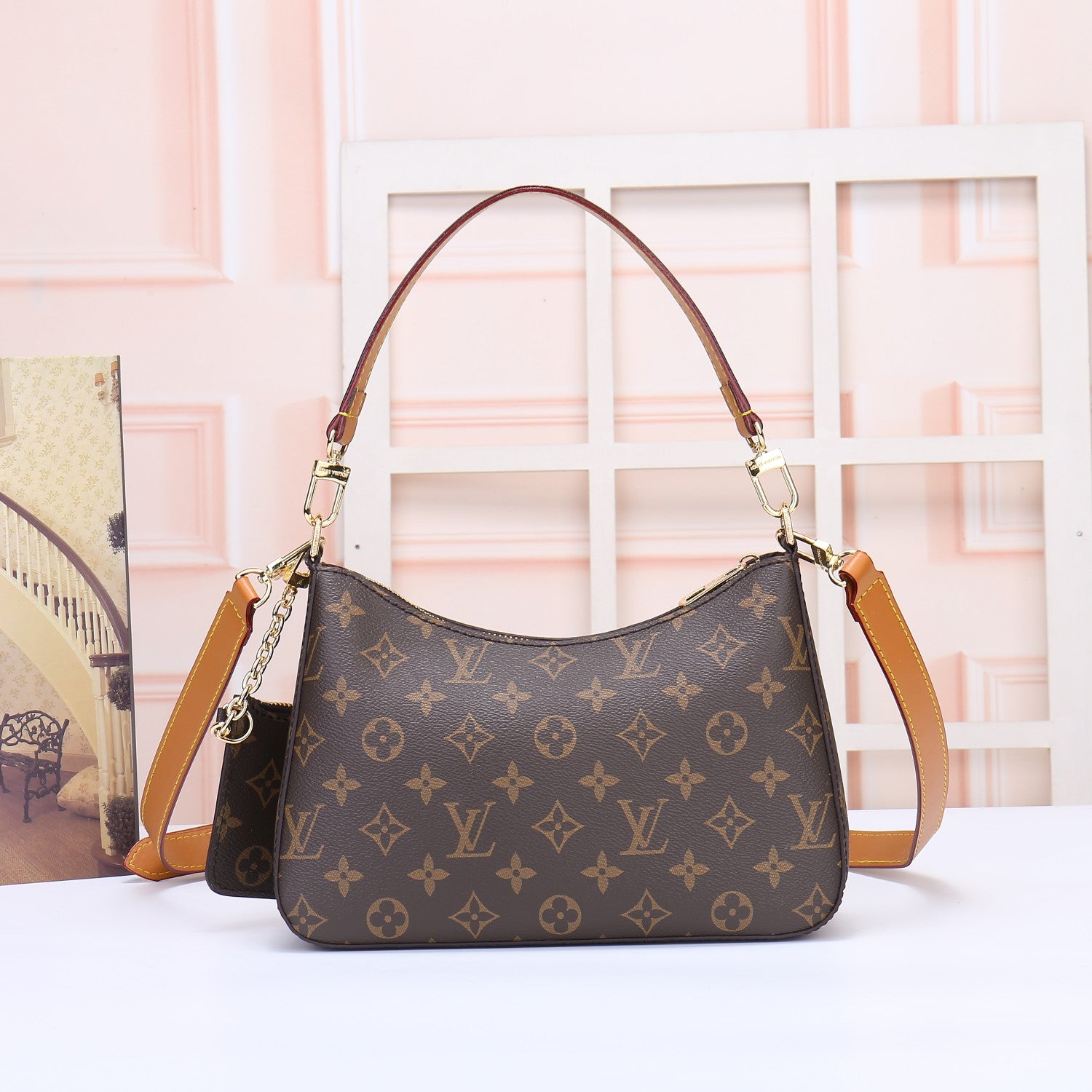 B1X43E52 Popular  leather bag 