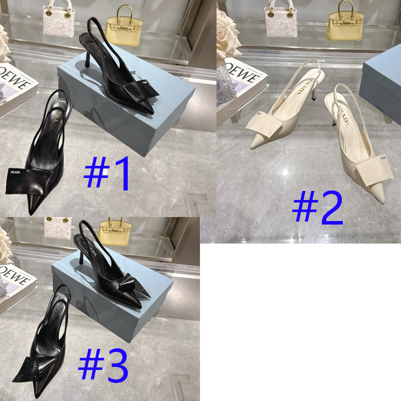 Z2Q55P41 Popular  leather High heels