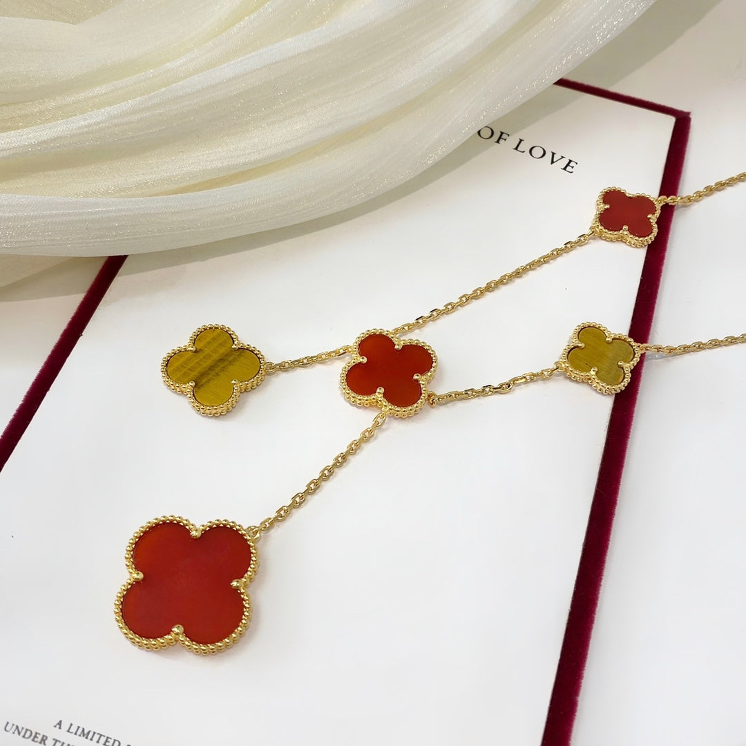 X5X53VA182K Popular 6 flowers necklaces