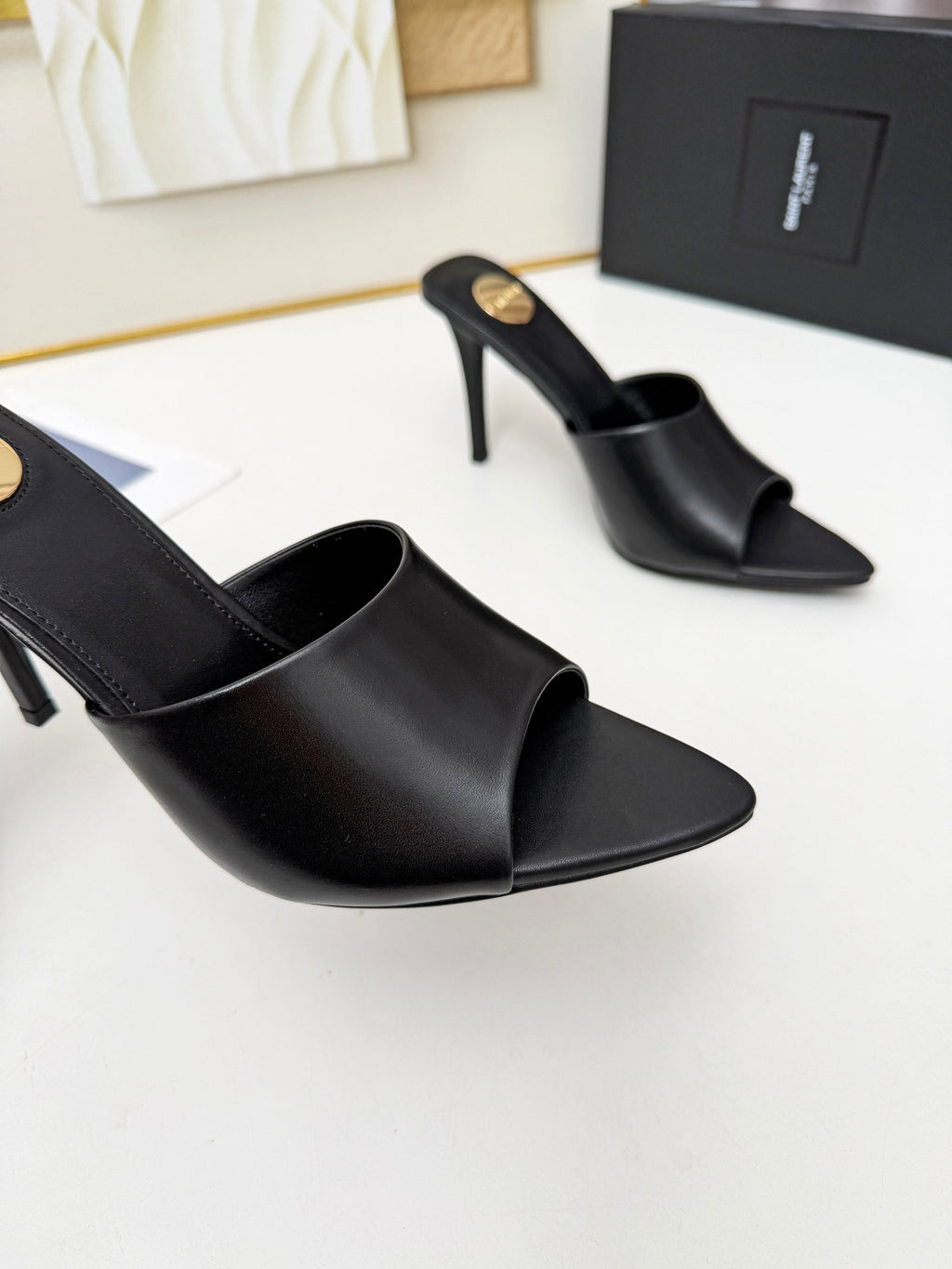 Z2P36SL6 Popular high-quality leather Shoes(heel-height 9cm)