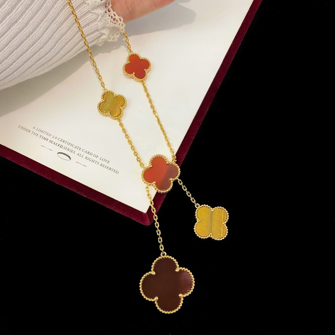 X5X53VA182K Popular 6 flowers necklaces