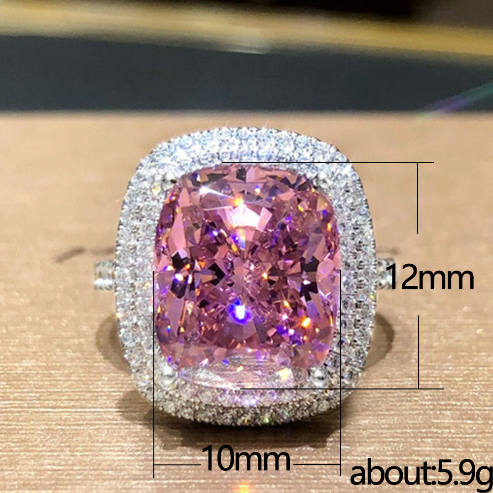 P5QA6J  Popular Moissanite Jewelry Wedding Diamond Ring