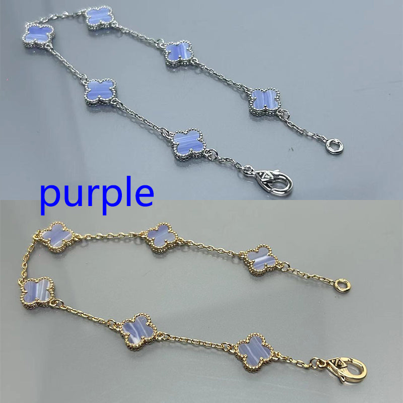 X5X94VA183K  Popular bracelets 6 flowers mini size 0.9cm flower