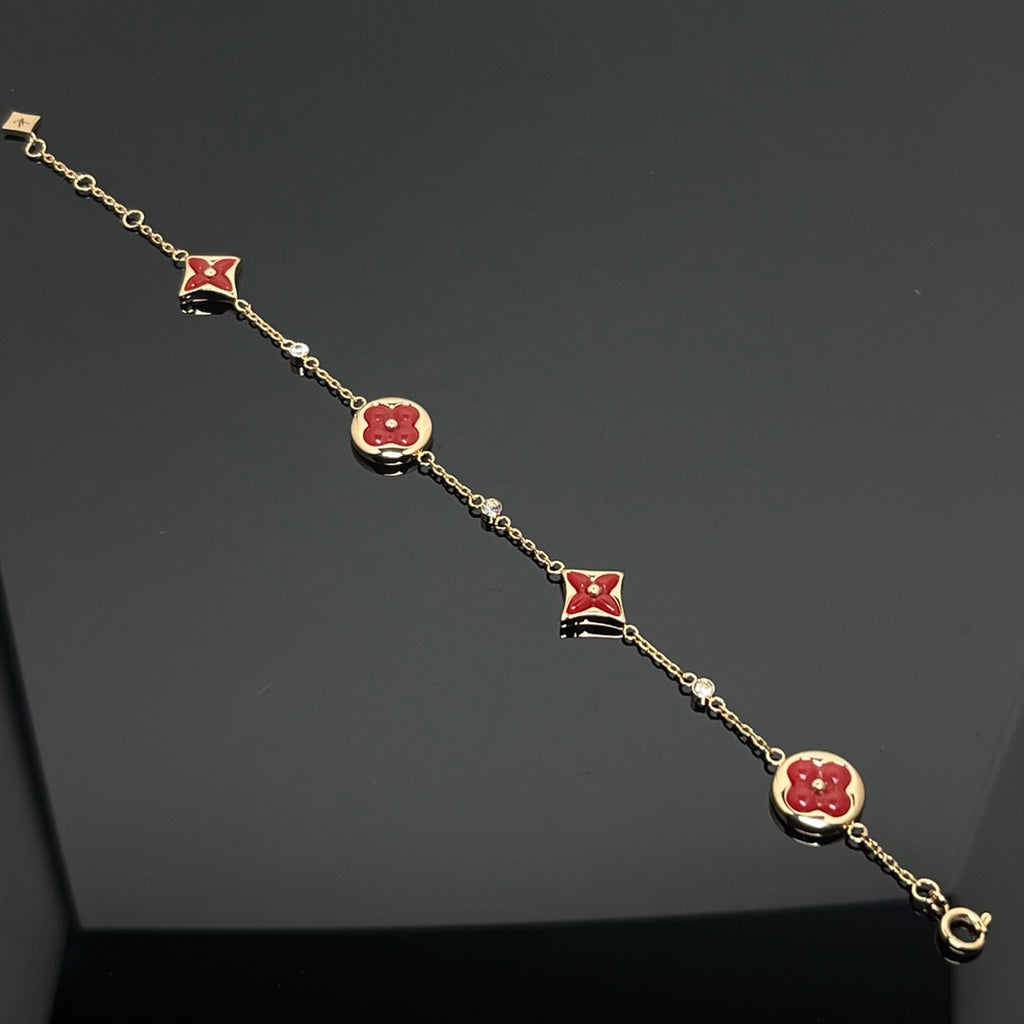 X5N76E45K Popular  Bracelets(mini 4 flower)